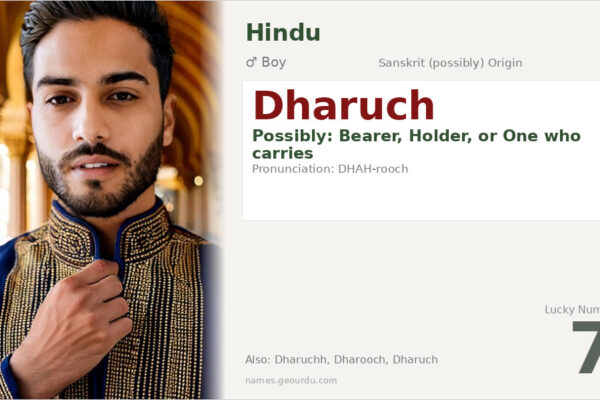 Dharuch Name Meaning — Origin, Gender & Details (2025)