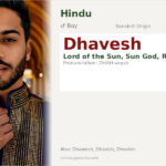 Dhavesh Name Meaning and Details