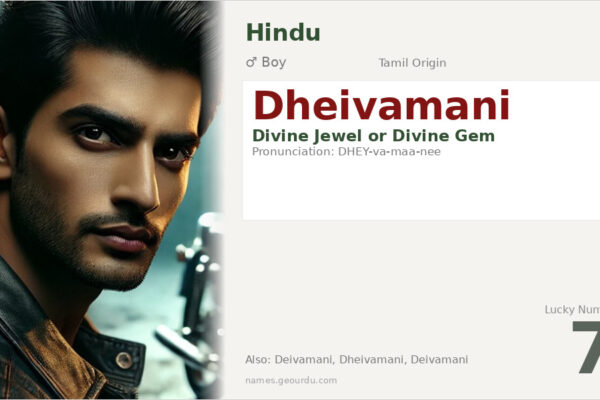Dheivamani Meaning — Tamil Origin, Boy Name & Details (2025)