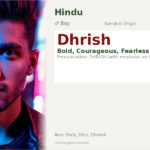 Dhrish Name Meaning and Details