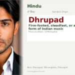 Dhrupad Name Meaning and Details