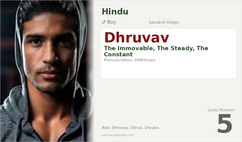 Dhruvav Name Meaning and Details