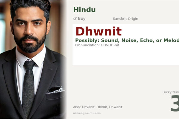 Dhwnit Name Meaning — Origin, Gender & Details (2025)