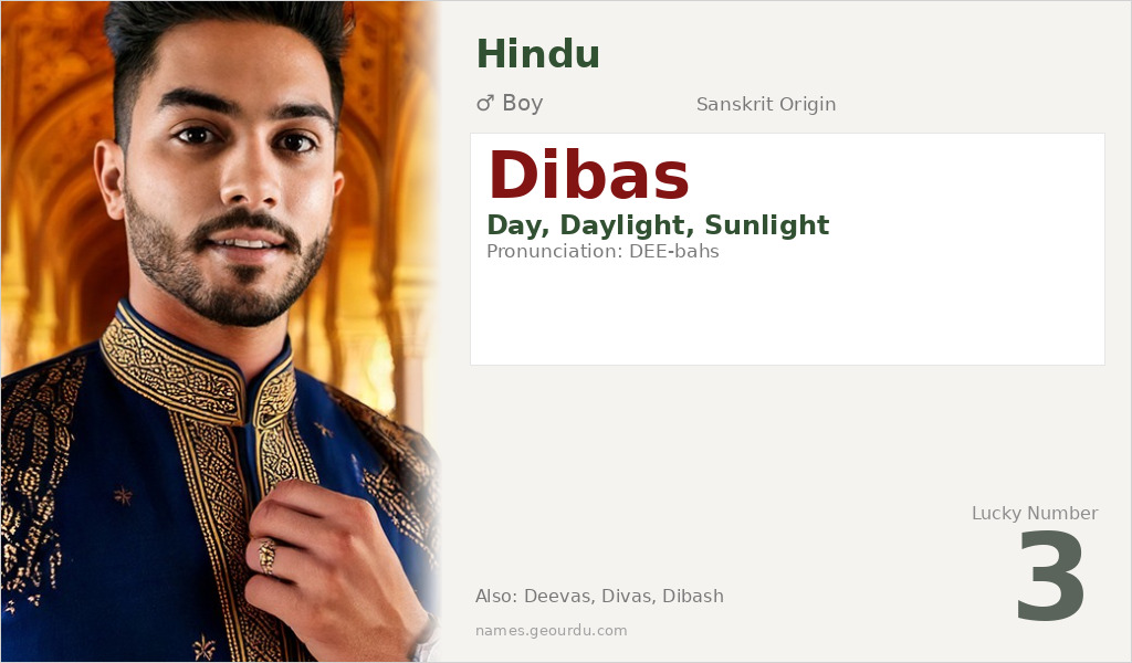 Dibas Name Meaning and Details