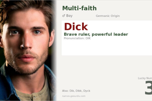 Dick Name Meaning — Origin, Gender & Details (2025)