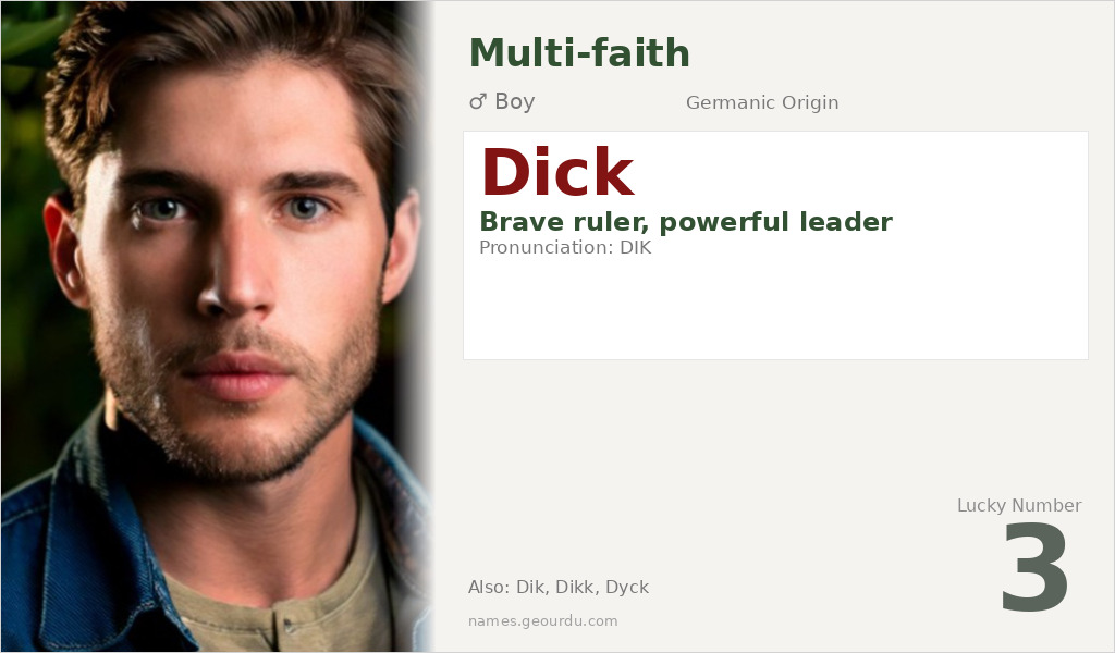 Dick Name Meaning and Details