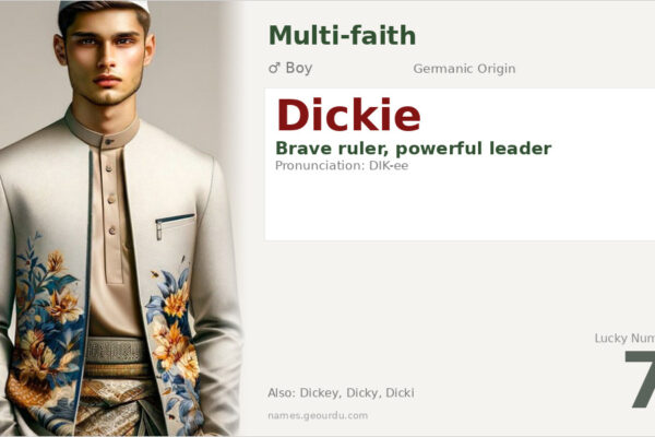 Dickie Name Meaning — Origin, Gender & Details (2025)