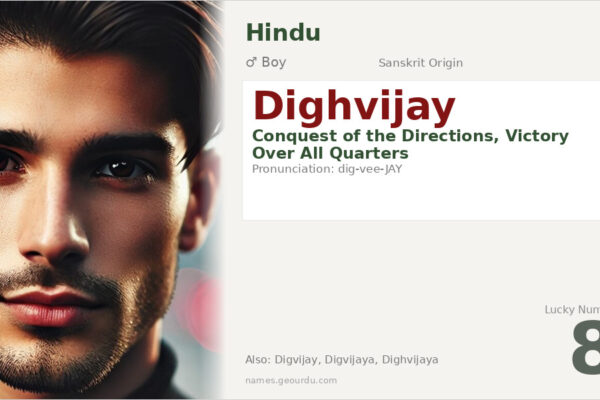 Dighvijay Name Meaning — Sanskrit Origin, Boy Name & Details (2025)