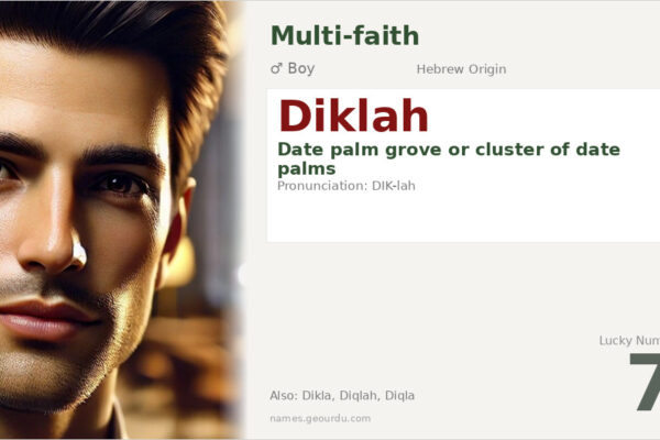 Diklah Name Meaning — Hebrew Origin, Boy & Biblical Details (2025)