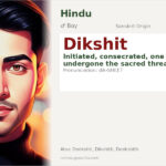 Dikshit Name Meaning and Details