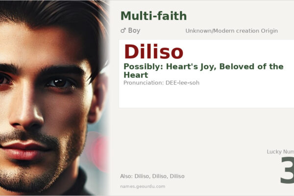 Diliso Name Meaning — Origin, Gender & Details (2025)