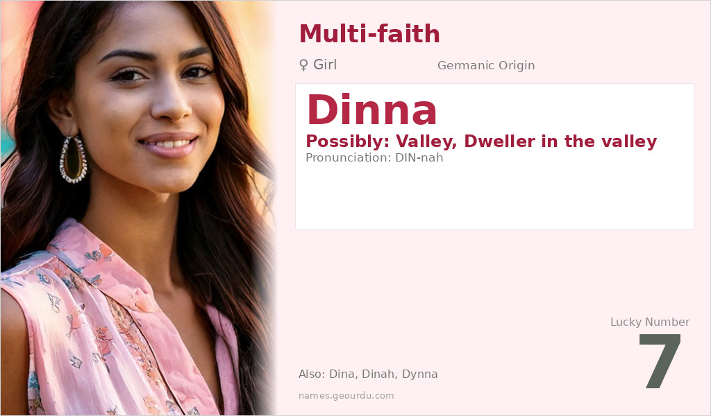 Dinna Name Meaning and Details