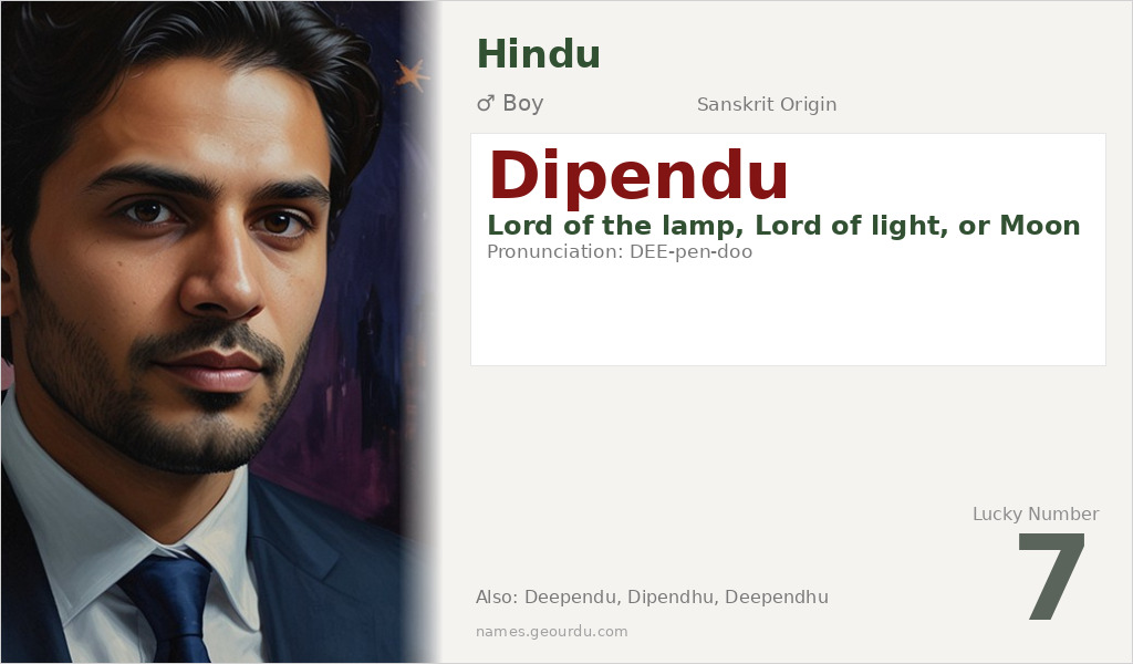 Dipendu Name Meaning and Details