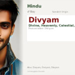 Divyam Name Meaning and Details