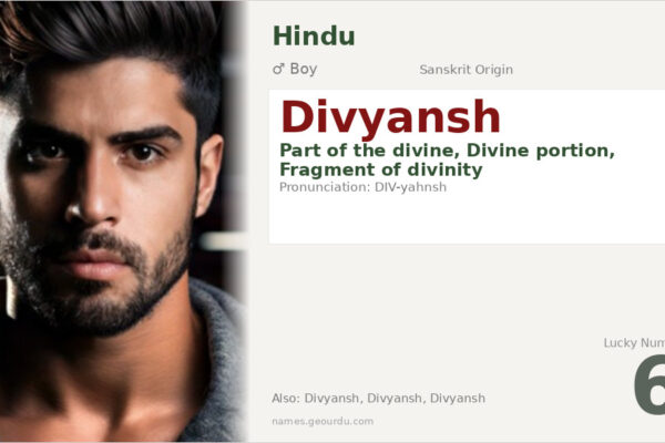 Divyansh Name Meaning — Sanskrit Origin, Boy Hindu Name & Details (2025)