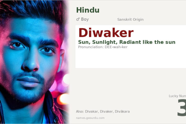 Diwaker Name Meaning — Sanskrit Origin, Boy Name & Details (2025)