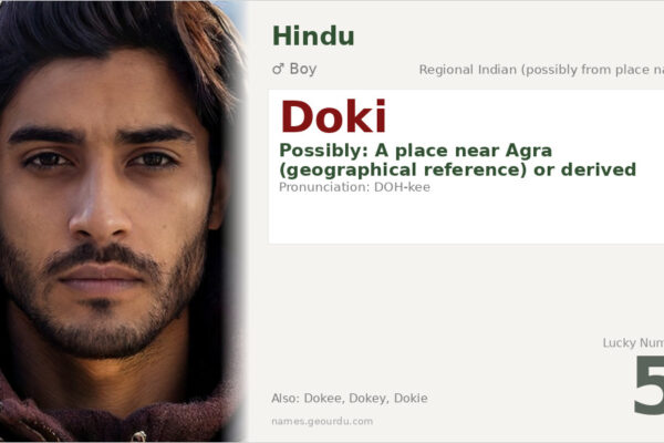 Doki Name Meaning — Origin, Gender & Details (2025)