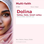 Dolina Name Meaning and Details