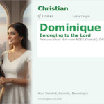 Dominique Name Meaning and Details
