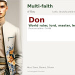 Don Name Meaning and Details