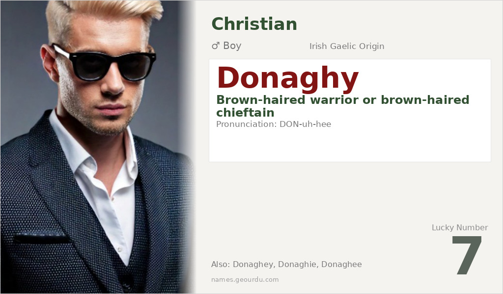 Donaghy Name Meaning and Details