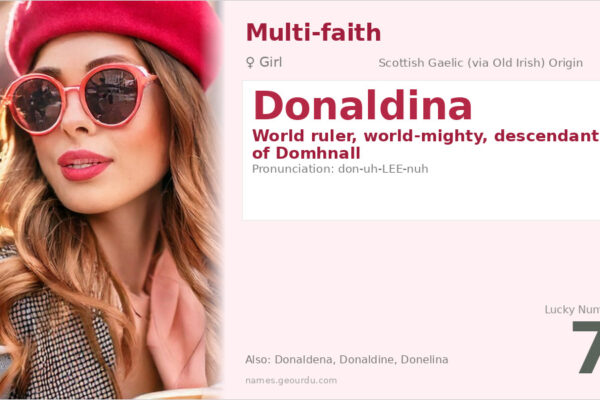 Donaldina Name Meaning — Gaelic Origin, Girl Name & History (2025)