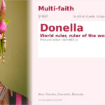 Donella Name Meaning and Details