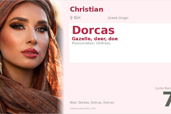 Dorcas Name Meaning — Greek Origin, Biblical Significance & Details (2025)