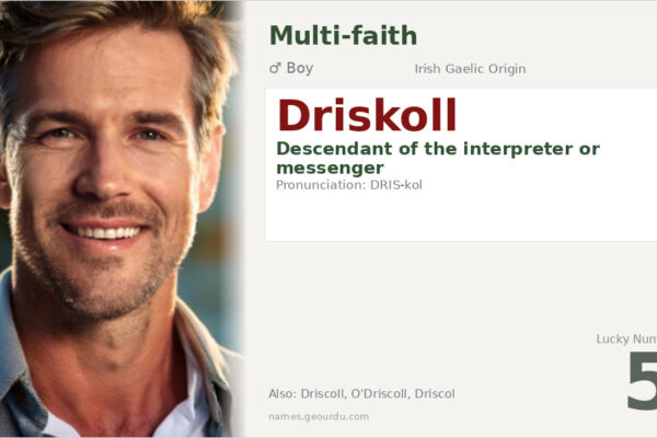 Driskoll Name Meaning — Irish Origin, Boy Name & History (2025)