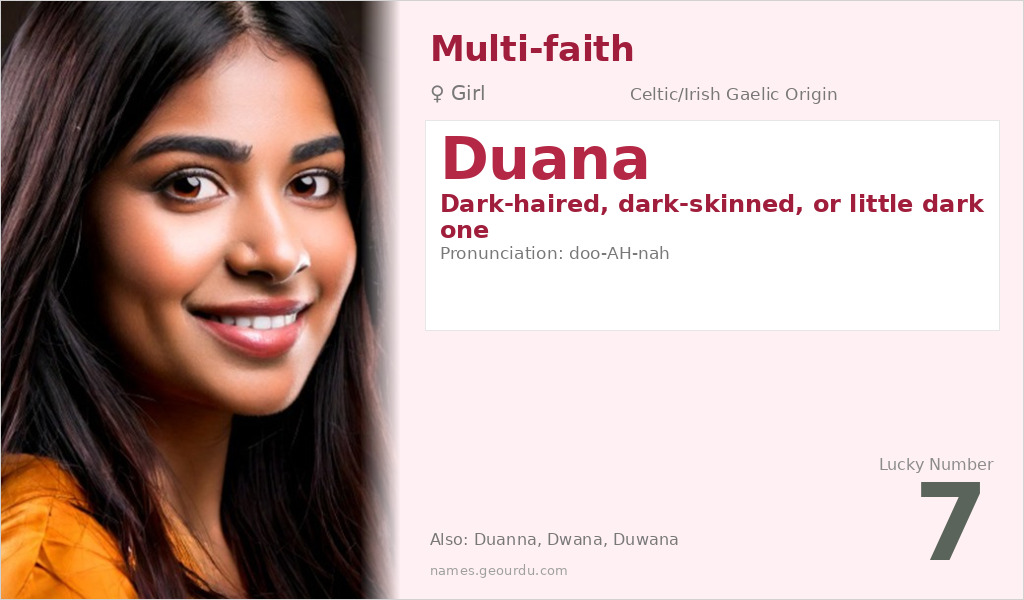 Duana Name Meaning and Details