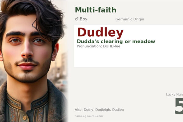 Dudley Name Meaning — Origin, Gender & Details (2025)