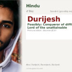 Durijesh Name Meaning and Details