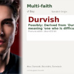 Durvish Name Meaning and Details