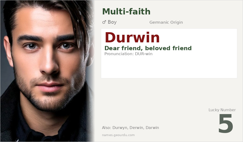 Durwin Name Meaning and Details