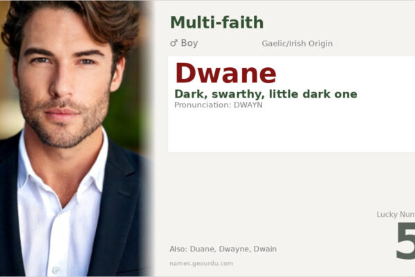 Dwane Name Meaning — Gaelic Origin, Boy Name & History (2025)