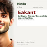 Eakant Name Meaning and Details