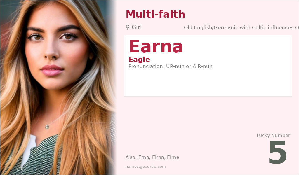 Earna Name Meaning and Details