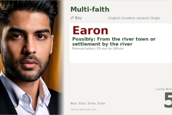 Earon Name Meaning — Origin, Gender & Details (2025)