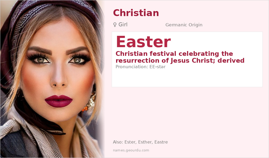 Easter Name Meaning and Details
