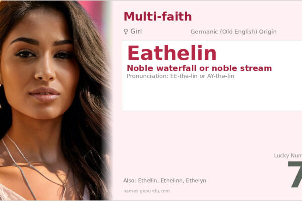 Eathelin Name Meaning — Old English Origin, Girl Name & Details (2025)