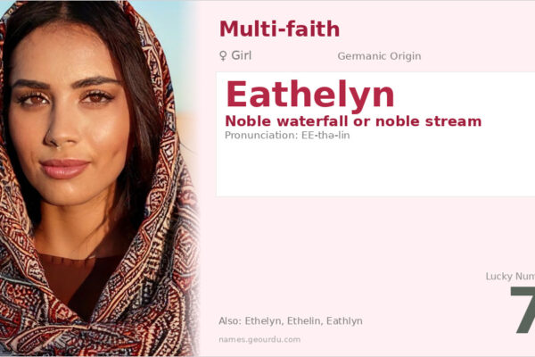 Eathelyn Name Meaning — Origin, Gender & Details (2025)
