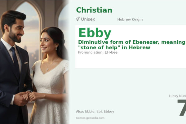 Ebby Name Meaning — Hebrew Origin, Unisex & Details (2025)