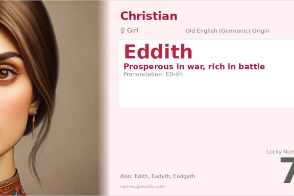 Eddith Name Meaning — Old English Origin, Girl Name & History (2025)