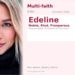 Edeline Name Meaning and Details