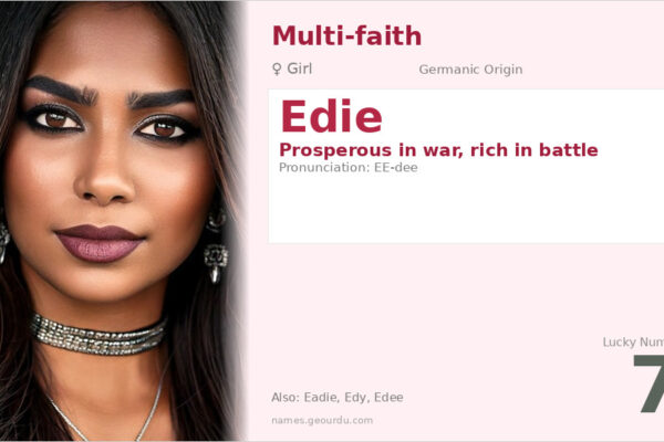 Edie Name Meaning — Germanic Origin, Girl Name & Details (2025)