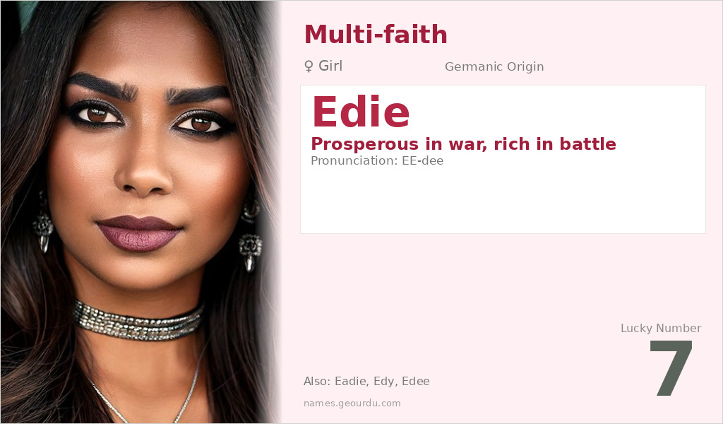 Edie Name Meaning and Details