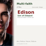 Edison Name Meaning and Details