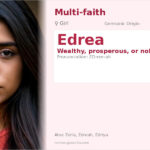 Edrea Name Meaning and Details