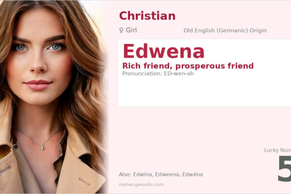Edwena Name Meaning — Old English Origin, Girl Name & Details (2025)