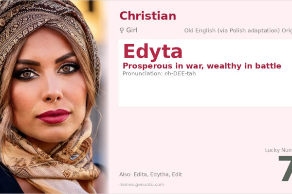 Edyta Name Meaning — Origin, Gender & Details (2025)